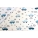 PIQUET STAMPAT DIGITAL JOY - CM. 150 - 100% COTONE
